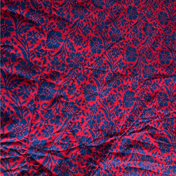 Vintage Coleman Insul 200 sleeping bag with a red and blue floral pattern - Picture 4 of 6